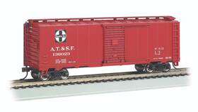 136023 Bachmann 022899150161 Trains - 40ft Steam Era Box Car Santa Fe #136023 Ho Scale