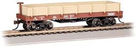 Bachmann 022899154015 Trains - Old Time Gondola Car Atsf #966 Ho Scale