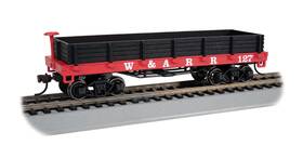 Bachmann 022899154039 Trains - Old Time Gondola Car Western And Atlantic #127 Ho Scale