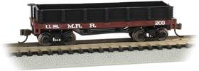 Bachmann 022899154541 Old-time Gondola Car U.s. Military Railroad - N Scale