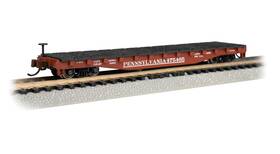 475465 Bachmann 022899173535 Trains - 52ft Flat Car Prr #475465 N Scale