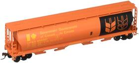 Bachmann 022899191348 Trains - Canadian 4 Bay Cylindrical Grain Hopper Government Of Canada Ho