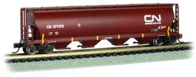 Bachmann 022899191614 Trains - Canadian 4-bay Cylindrical Grain Hopper Car National #377