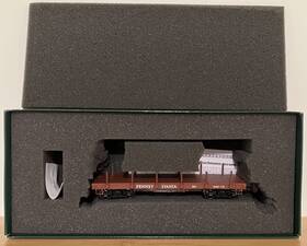On30 Bachmann 022899273143 Spectrum Prr Wood Flat Car #89 With Stakes Item 27314 Boxed