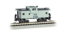 3180 Bachmann 022899707556 36ft Wide Vision Caboose - Csx #3180 N Scale