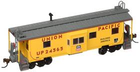Bachmann 022899732053 Bay Window Caboose Prototypical Yellow