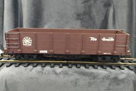 93718 Bachmann 022899901008 Vintage G-scale Big Haulers D&rgw Gondola #1638 Royal Gorge Route