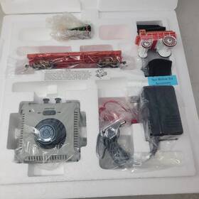 14-00432-003 Bachmann Hawthorne Village Budweiser Beer Wagon Flat Train Car Power Control Ho