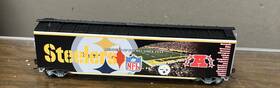14-07892-011 Bachmann Hawthorne Village Steelers Nfl Member Car With Coa And Tracks