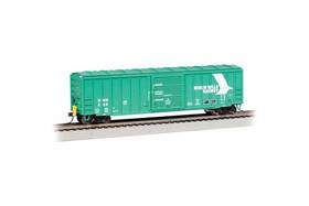 50ft6 Bachmann 14911 Berlin Mills #266 Acf Inch Boxcar With Flashing Rear End - Ho Scale