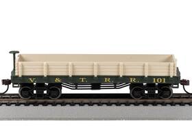 Bachmann 15402 Ho Old Time Gondola Car V&t #101