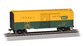 16023 Bachmann Bachmann-pullman-standard Ps-1 40ft Steel Boxcar - Ready To Run Silver Series R