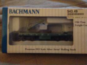 16419 Bachmann Ho Old Time Crane Car Usmrr Mow