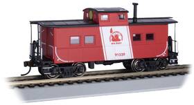 91529 Bachmann 16824 Northeast Steel Caboose Jersey Central - Ho Scale 91529 Bachmann 16824 Northeast Steel Caboose Jersey Central - Ho Scale