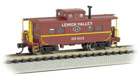 95002 Bachmann 16867 N Lehigh Valley Northeast Steel Caboose #95002