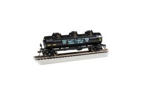 70487 Bachmann 17116 40ft 3-dome Tank Car West Chemical #70487 - Silver Series Ho