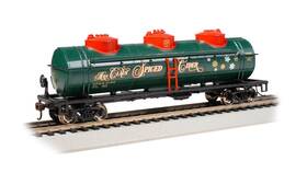 17117 Bachmann Ho Mrs. Claus Spiced Cider 40ft Three-dome Tank Car #2162