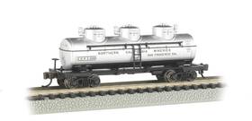 17153 Bachmann N Northern California Wineries 3-dome Tank Car