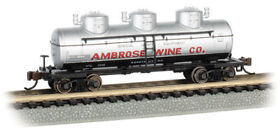17158 Bachmann N Ambrose Wine Co. 3-dome Tank Car #7501