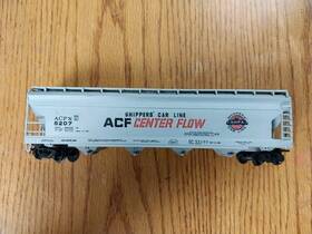 17510 Bachmann Ho Scale 56ft Acf Center-flow Hopper Shippers Car Line Acfx #5207