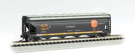 286476 Bachmann 17556 N Kansas City Southern Acf 56ft 4-bay Center Flow Hopper #286476
