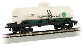 17810 Bachmann Quaker State 781 Single-dome Tank Car - Silver Series Ho Scale