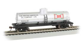 17812 Bachmann Silver Series British American Oil Tank Car - Ho Scale