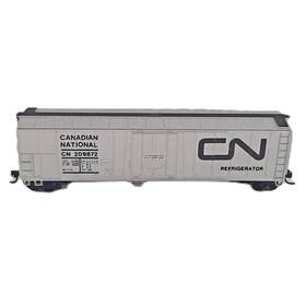 17913 Bachmann Rtr Premium Ho Scale Silver Series 50ft Steel Cn Reefer Car - Used