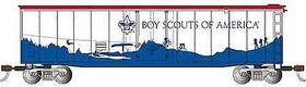 18013 Bachmann 50ft Plug Door Boxcar Boy Scouts Of America - Ho Scale Model Train