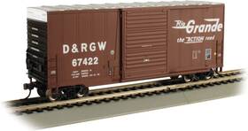 67422 Bachmann 18204 40ft Hi-cube Boxcar D&rgw Red Ho Scale