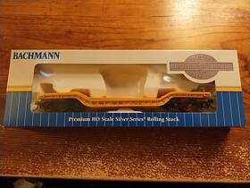 18343 Bachmann Ho Scale Heavy Duty Depressed Center Flatcar Frisco Slsf 3900