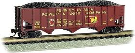 18755 Bachmann Bs 3-bay 100-ton Open Hopper Pennsylvania Pamp L #286 - N Scale Model