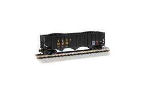 326162 Bachmann 18756 Bethlehem Steel 100-ton 3-bay Hopper Csx #326162 - N Scale