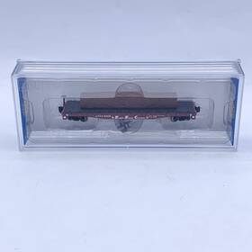 90859 Bachmann 18962 N Scale Santa Fe Flat Car With Crated Load Atsf