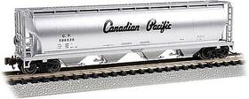 386538 Bachmann 19165 4-bay Cylindrical Grain Hopper Canadian Pacific #386538 - N Scale