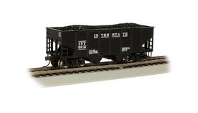 19513 Bachmann Usra 55-ton Hopper With Load - Interstate 5612 Black Ho Scale