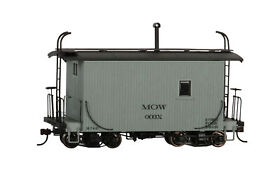26561 Bachmann On30 Mow Data Only Gray 18foot Logging Caboose