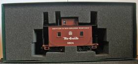 Bac27729 Bachmann 27729 Spectrum On30 Denver And Rio Grande Western Caboose 0504