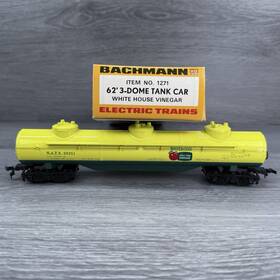 28251 Bachmann Ho Scale 1271 Tanker 62ft 3 Dome Tank Car White House Vinegar Natx