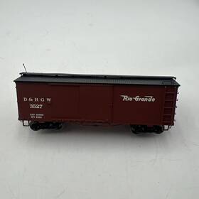 On30 Bachmann 3527 Scale Denver Rio Grande Boxcar #3527