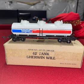 43-1001-e3 Bachmann Ho 42ft Triple Dome Tank Car Sherwin Williams Paint