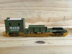 43-1002-d4 Bachmann Mash 4077th 51 Boom Tender U.s. Army Ho Scale Military Train Car New