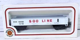 43-1002-k8 Bachmann Ho 43-1002 - 42ft Steel Gondola Soo Line Rd# 63290