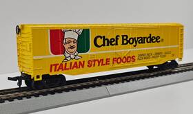 43-1008-47 Bachmann Ho Chef Boyardee 51ft Billboard Boxcar Nos New
