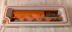 43-1031-g7 Bachmann Ho Scale Government Of Canada Cylindrical Grain Covered Hopper In Box
