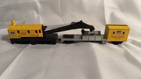 46611 Bachmann N Scale Rtr #46611 Crane Car And Boom Tender Union Pacific Clean