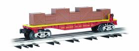 47556 Bachmann Williams By Flat Car With Crates - Ringling Bros. And Barnum Baily