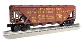 47628 Bachmann Williams 4-bay Quad Hopper Pennsylvania Power And Light 286 O Scale