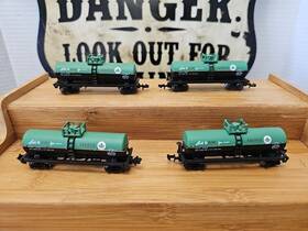 14003 Bachmann 5119 4 73661 Dow Canada Caustic 41ft Chemical Tank Car Cgtx N Scale