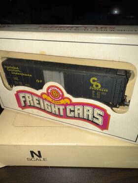 53-1010-22 Bachmann N Scale Chesapeake And Ohio Box Car # 23000